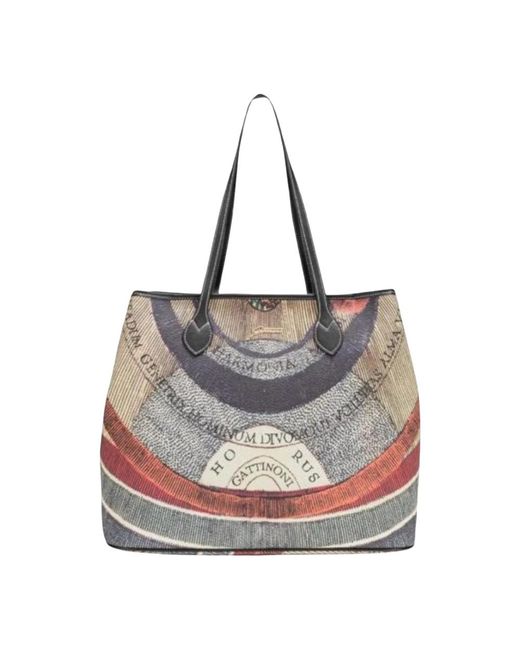 Gattinoni Gray Shopping Bags