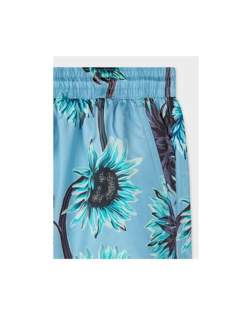 Paul Smith Blue Beachwear for men