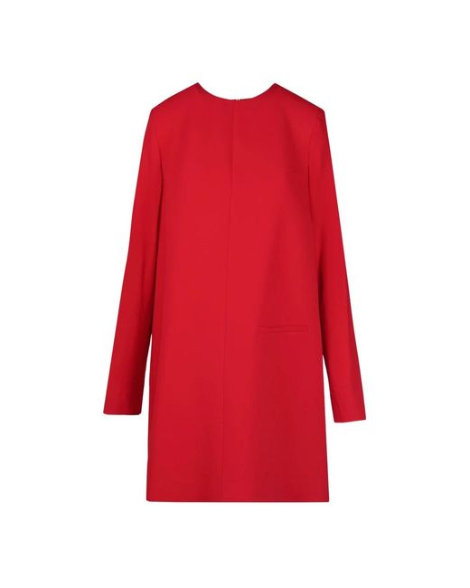 Semicouture Red Short Dresses