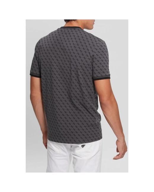 Guess T-Shirts in het Gray voor heren