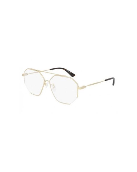 McQueen Optical Frame in het Metallic voor heren