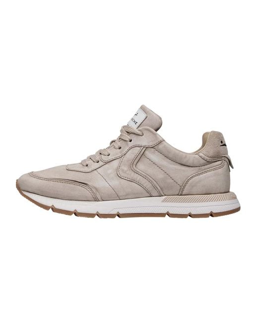 Sneakers in pelle storm 015 woman di Voile Blanche in White