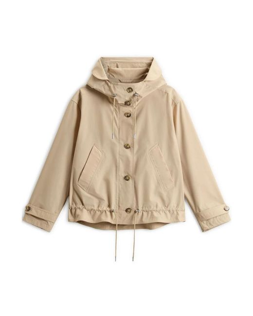 Light Jackets Woolrich de color Natural