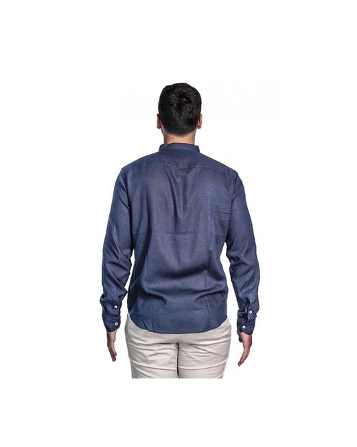 Peuterey Blue Casual Shirts for men
