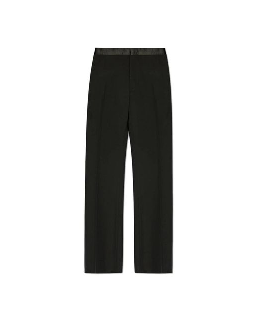 Suit Trousers di MM6 by Maison Martin Margiela in Black da Uomo