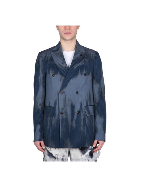 Amiri Blue Blazers for men