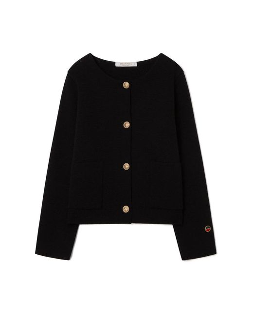 BUSNEL Jassen ,Zwart ,Wol Macey Jacket in het Black