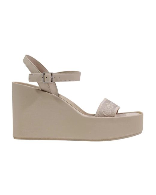 Calvin Klein Gray Wedges