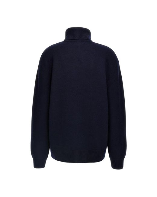 A.P.C. Blue Turtlenecks