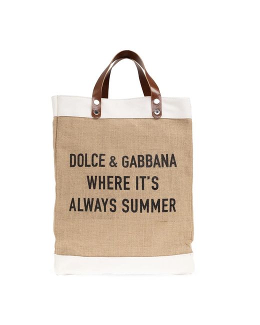 Bags > tote bags Dolce & Gabbana pour homme en coloris Natural