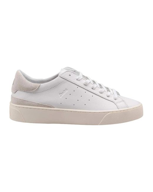 Date White Sneakers for men
