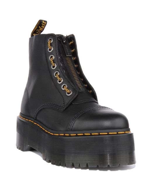 Dr. Martens Black Lace-Up Boots