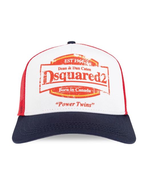 Caps DSquared² de hombre de color Red