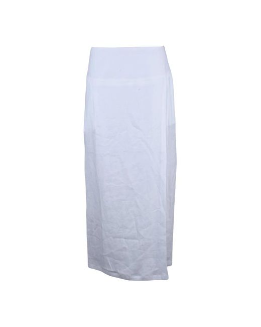 Midi Skirts Eleventy de color Blue