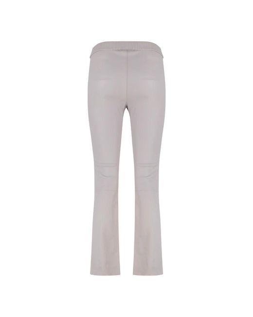 SABLYN Devon Leren Broek in het Gray