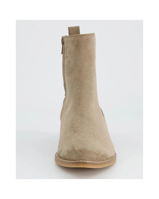 Paul Green Stijlvolle Enkellaars in het Brown