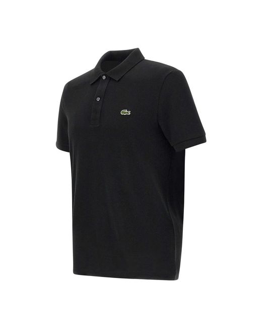 Polo Shirts Lacoste pour homme en coloris Black