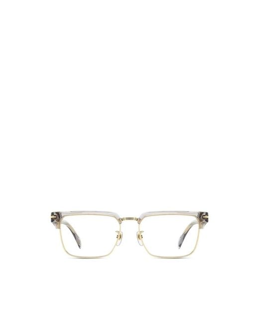 David Beckham White Glasses