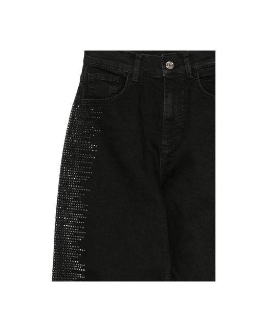 Liu Jo Black Loose Fit Jeans