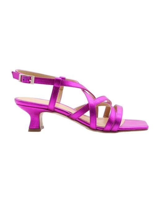 CTWLK Pink High Heel Sandals