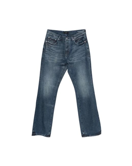 Purple Brand Blue Flared Jeans for men