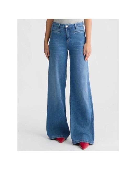 Liu Jo Blue Wide Jeans