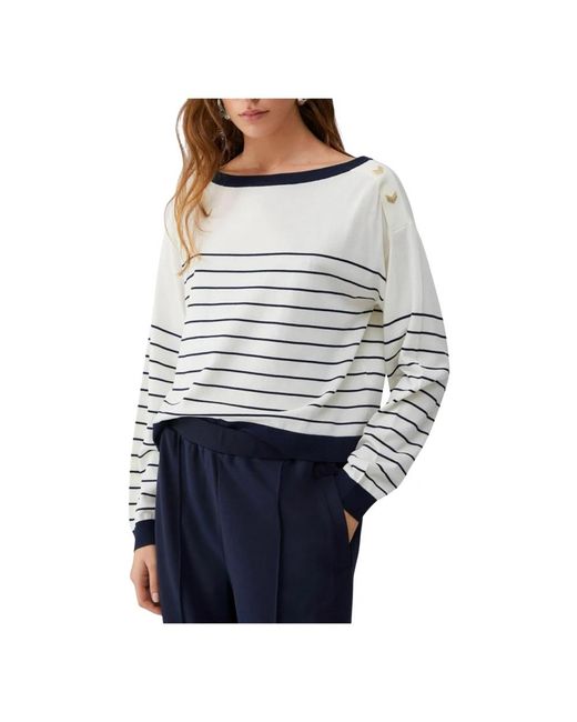 Liu Jo Gray Round-Neck Knitwear