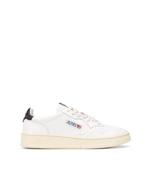 Autry White Sneakers for men