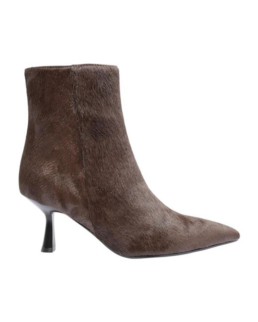 Bibi Lou Brown Heeled Boots
