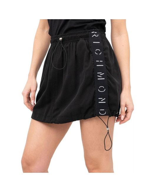 Skirts > short skirts RICHMOND en coloris Black