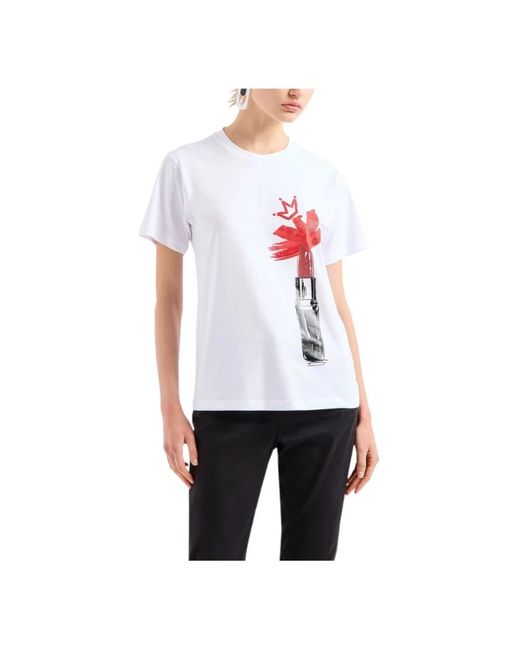 Emporio Armani White T-Shirts