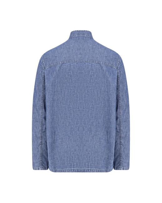 Valentino Blue Denim Jackets for men