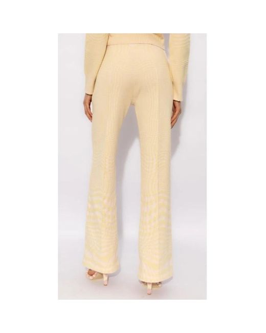 Burberry Natural Wide Trousers