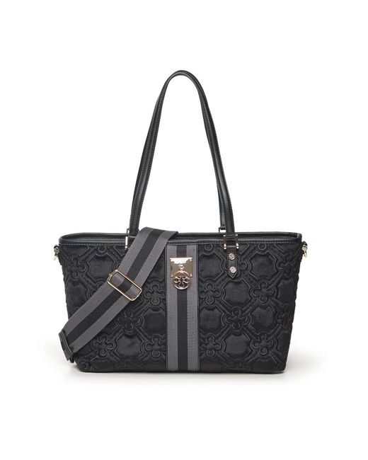 V73 Black Schwarze Synthetische Damenhandtasche