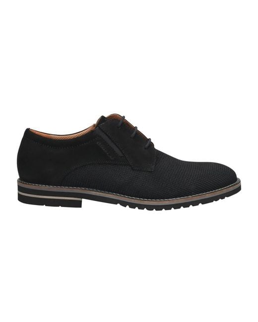 Salamander Black Laced Shoes for men