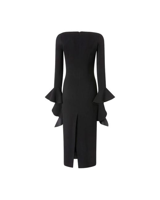 Pinko Kleedjes ,Zwart ,Maxi Jurk in het Black