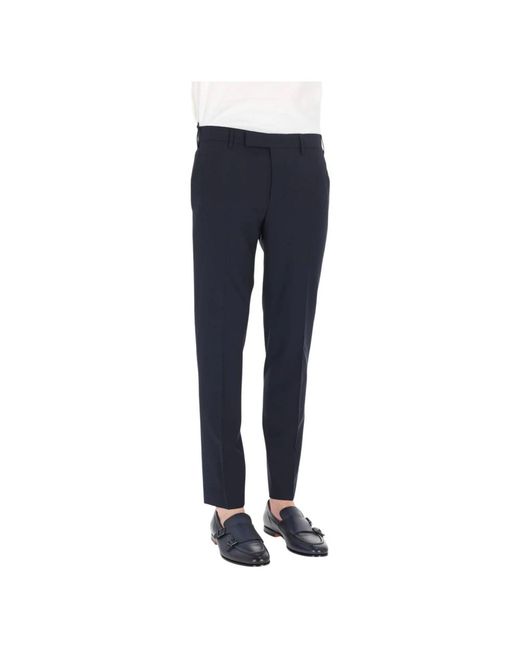 PT Torino Blue Suit Trousers for men