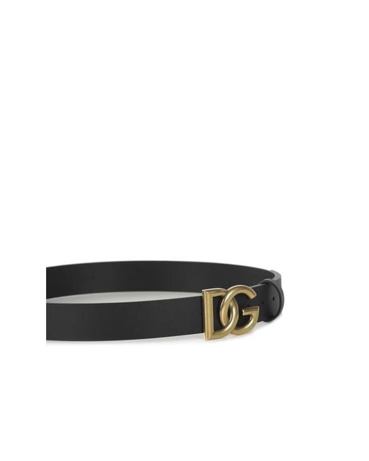 Dolce & Gabbana Black Belts for men