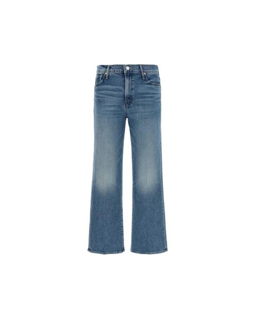 Mother Blue Boot-Cut Jeans