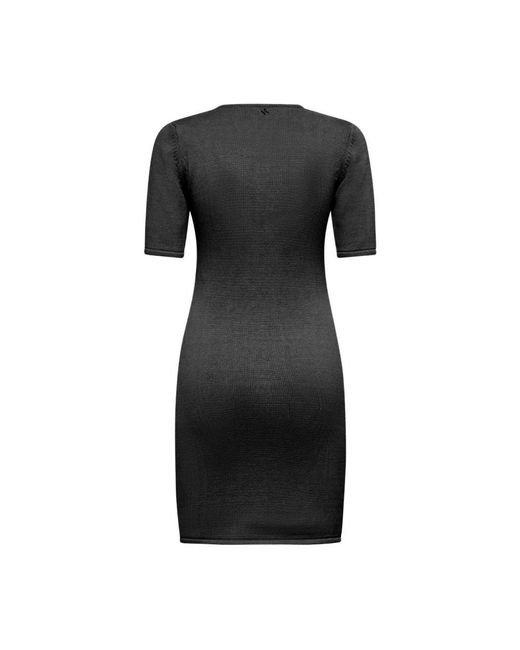 Silvian Heach Aansluitende Jurk Met Decoratieve Knopen in het Black