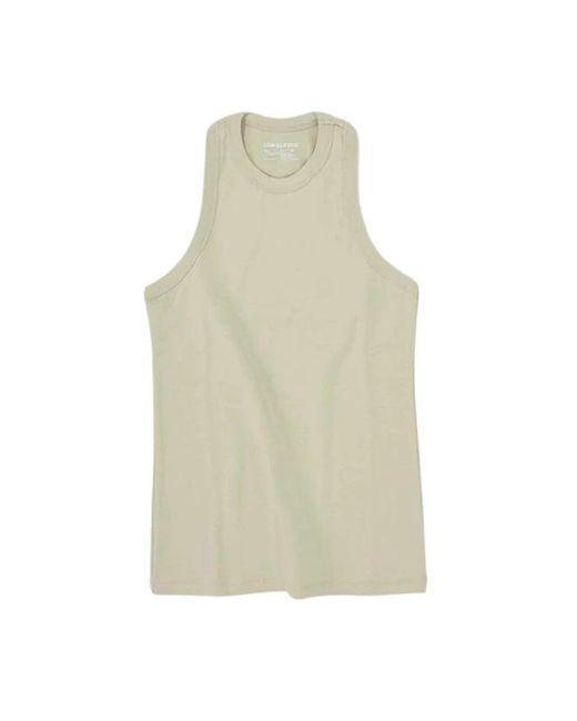 Low Classic Green Sleeveless Tops