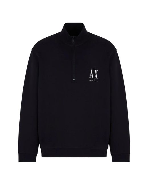 ARMANI EXCHANGE Blue Zip-Throughs for men