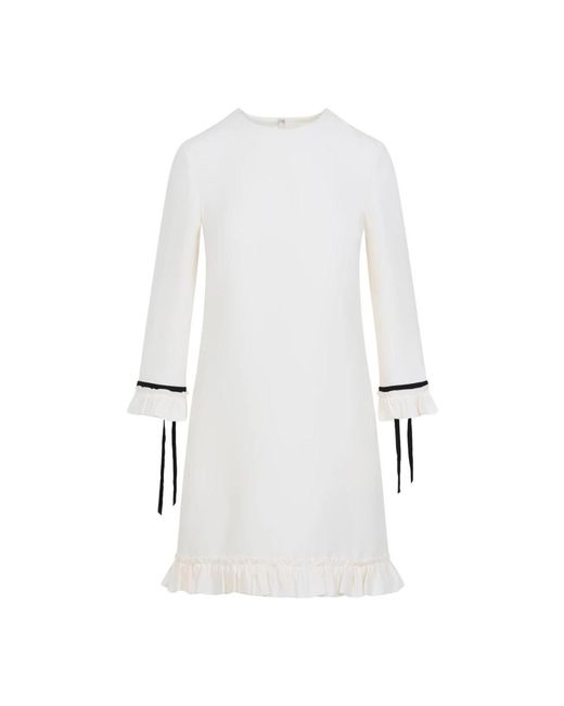 Valentino Short Dresses in het White