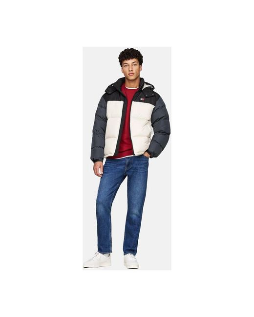 Tommy Hilfiger Blue Down Jackets for men