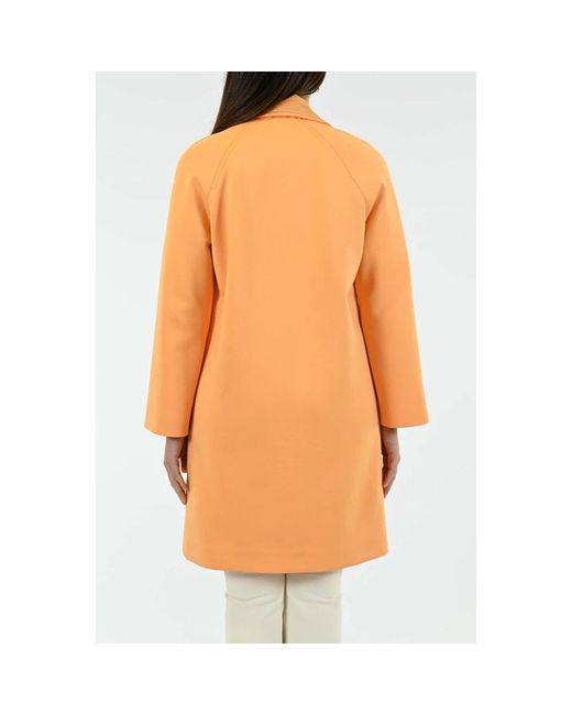 Weekend by Maxmara Orange Double-Breasted Coats