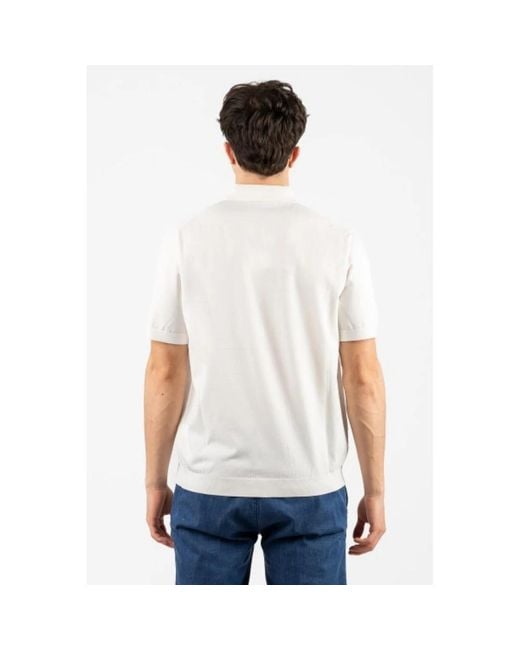 hindustrie White Polo Shirts for men