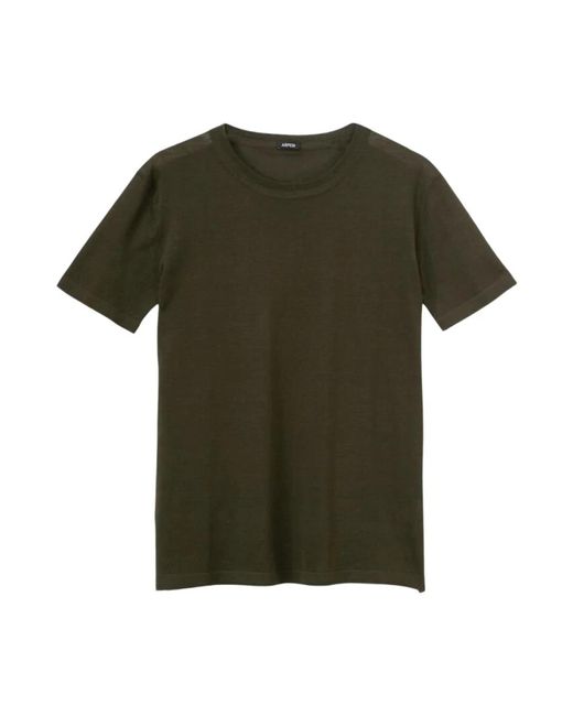 Tops > t-shirts Aspesi en coloris Green