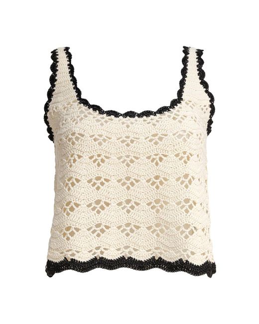 Zimmermann Natural Sleeveless Tops