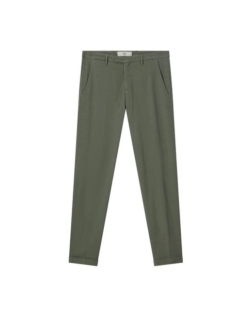 BRIGLIA Green Chinos for men