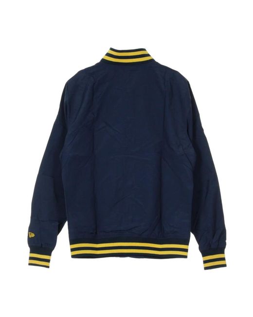 KTZ Jassen ,Blauw ,Nba Team Logo Varsity Jack in het Blue voor heren
